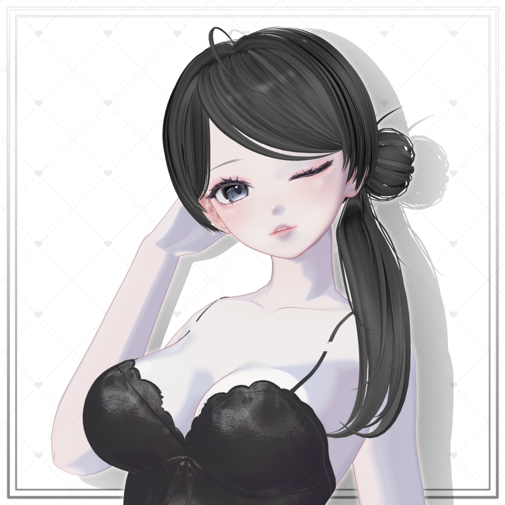 âšFree âšã14AvatarsãSide Tail Bun ð