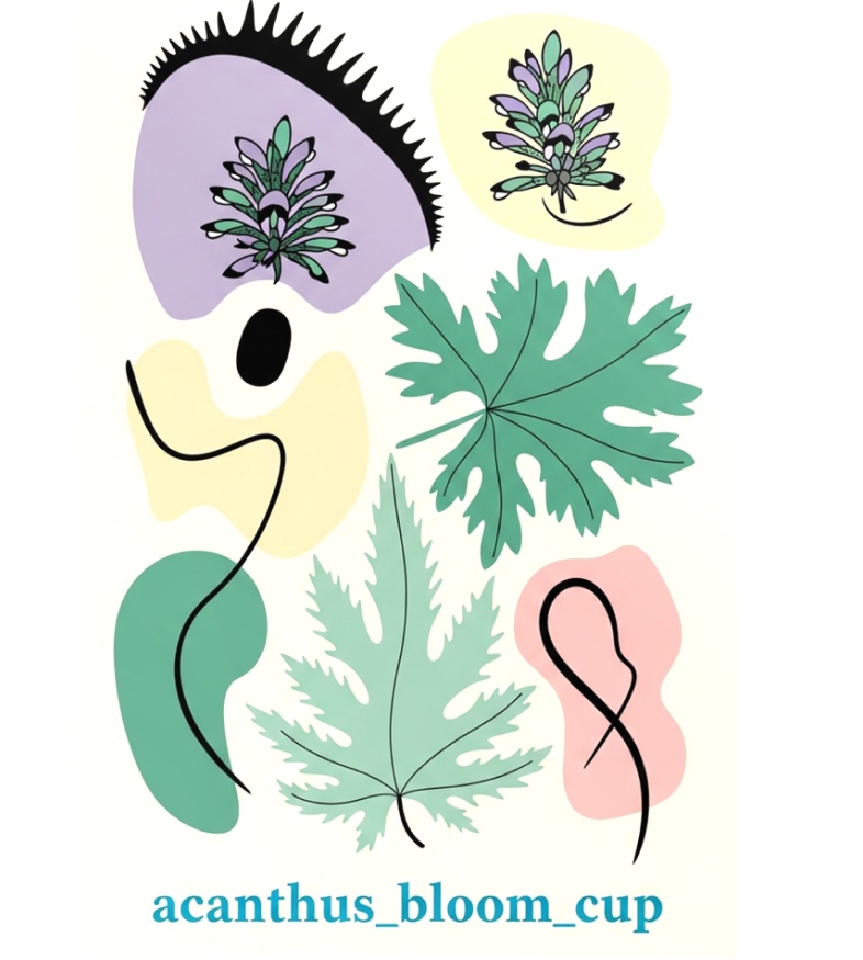 【短文基本】acanthus bloom cup