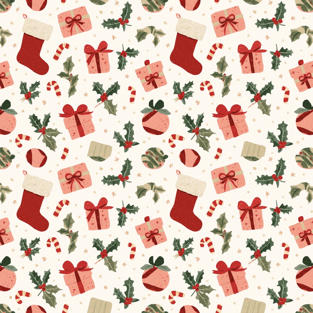 【デジタルペーパー】クリスマス仕様 Christmas digital paper