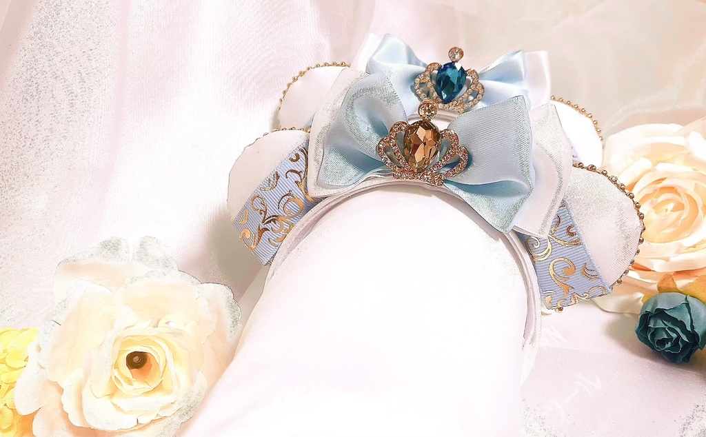 ໒꒱· ゚渉★fineモチーフヘッドアクセ★16cmぬい用໒꒱· ゚