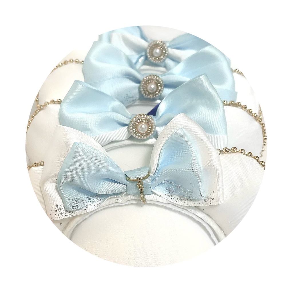 【再販なし】☀️巴日和☀️旧fineリボンチャーム★ヘッドアクセプレゼント♪