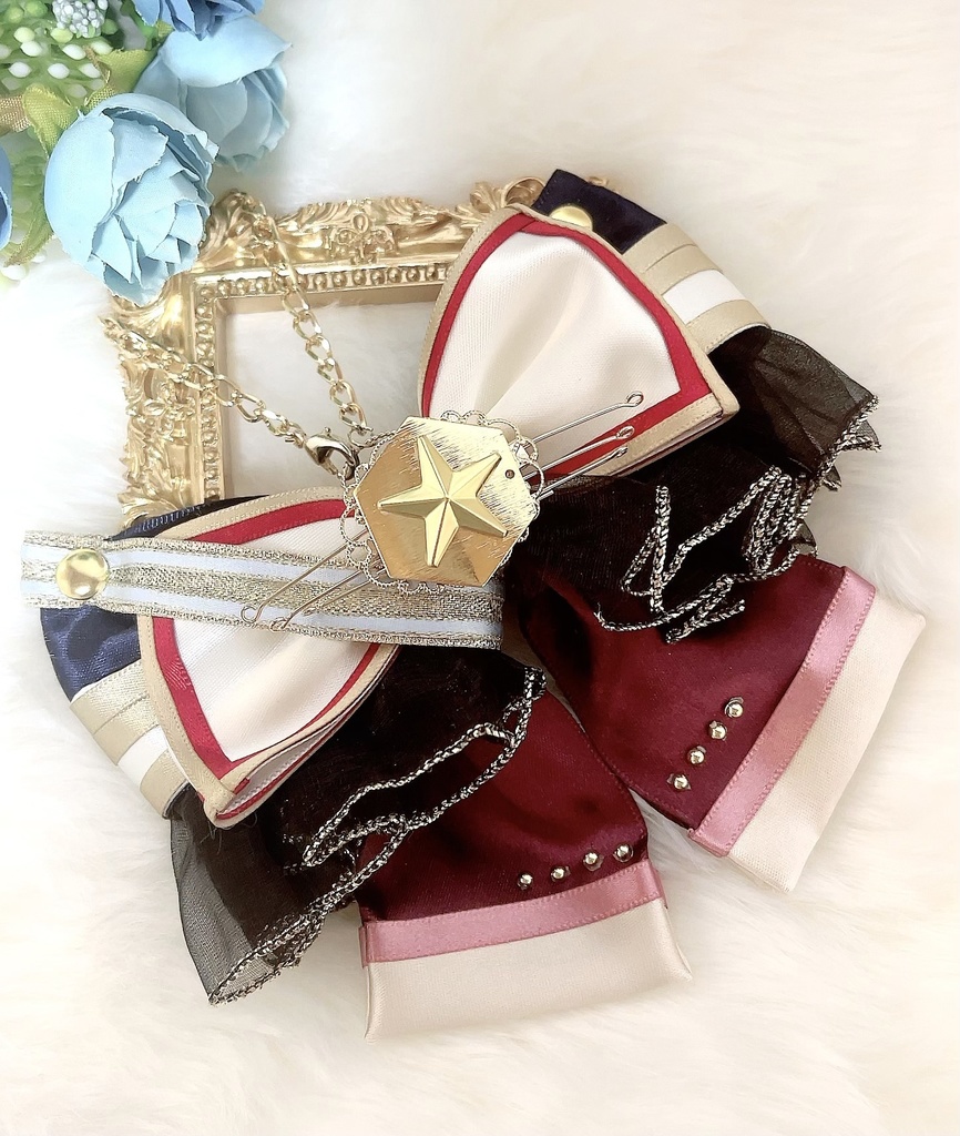 【再販なし】🕊️日々樹渉🕊️五奇人リボンチャーム★ヘッドアクセプレゼント♪