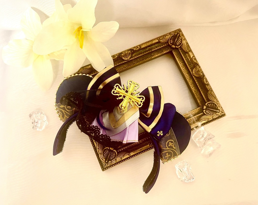【再販なし】16cmぬい用💙Knights『ホラーナイトハロウィン』モチーフヘッドアクセサリー💙