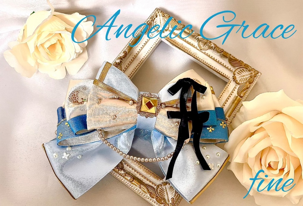 【再販なし】fine🪽TRIP衣装イメージペンラリボン＆バッグチャーム＆バレッタ