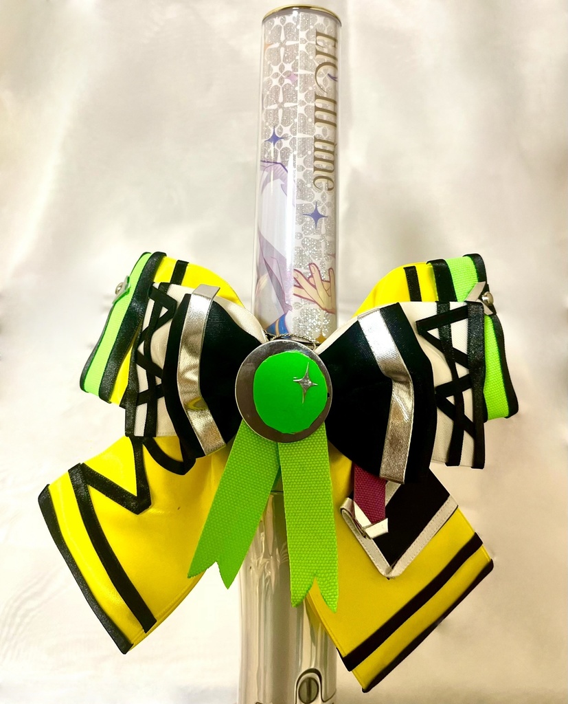 【再販なし】💚Twink🩷TRIP衣装イメージペンラリボン&バッグチャーム&バレッタ💚