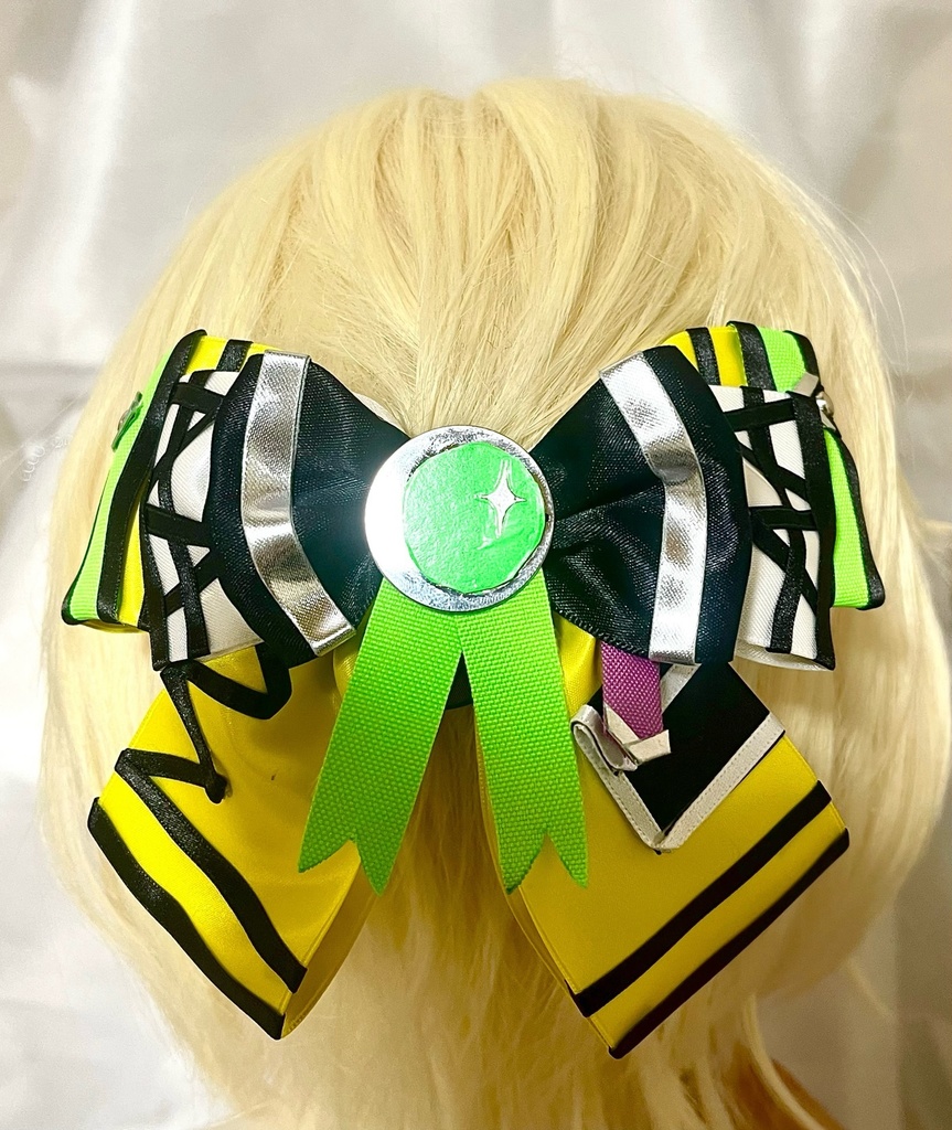 【再販なし】💚Twink🩷TRIP衣装イメージペンラリボン&バッグチャーム&バレッタ💚