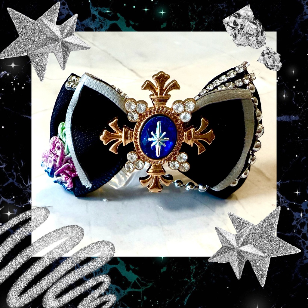 🐺いつぬい16cmぬい💙あんスタ漣ジュンフィーチャー『keen eyes』モチーフヘアクリップ🐺