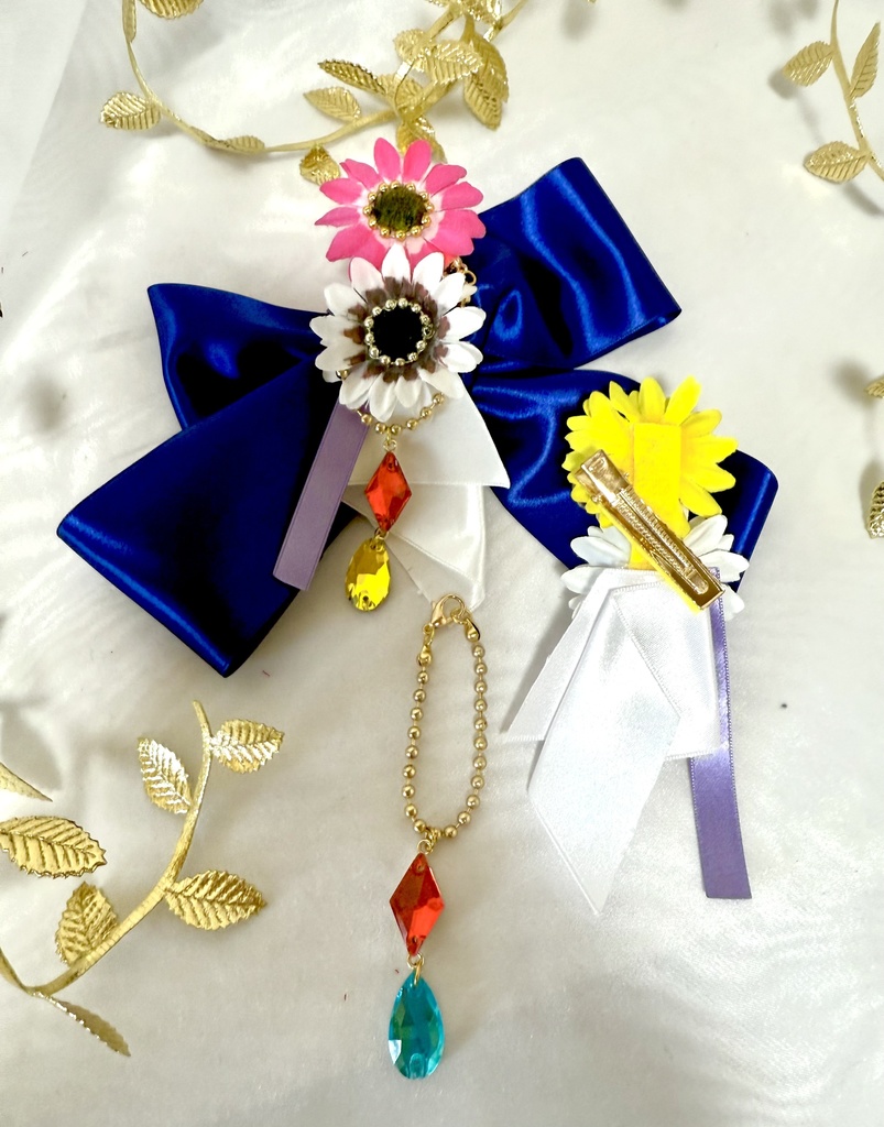 🌼Starry Symphoneyモチーフ🎀フラワーリークリップ🌼