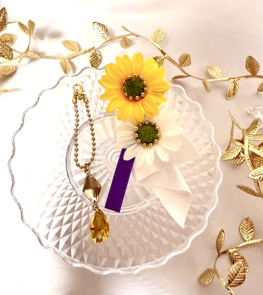 🌼Starry Symphoneyモチーフ🎀フラワーリークリップ🌼