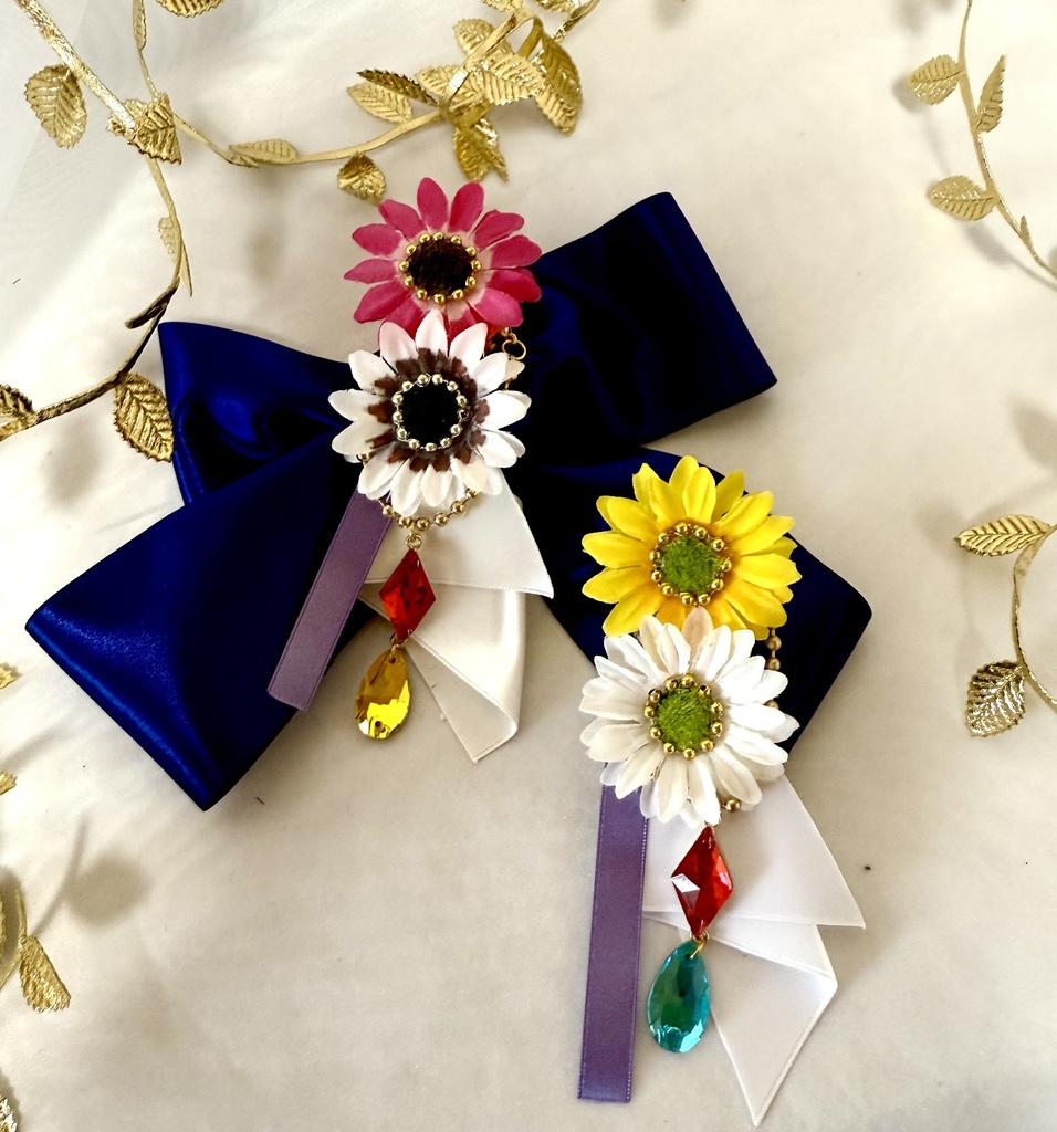 🌼Starry Symphoneyモチーフ🎀フラワーリークリップ🌼