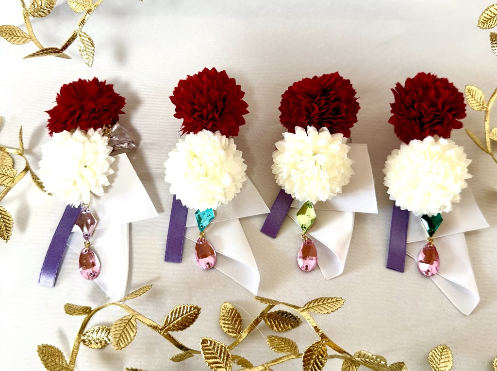 🌼Starry Symphoneyモチーフ🎀フラワーリークリップ🌼