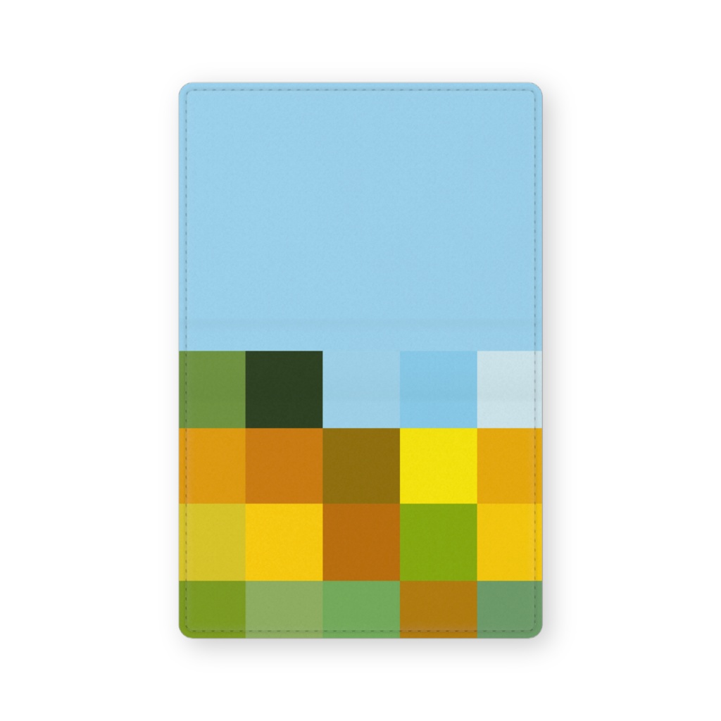 0005　色彩採集　ヒマワリ　カードケース　名刺ケース