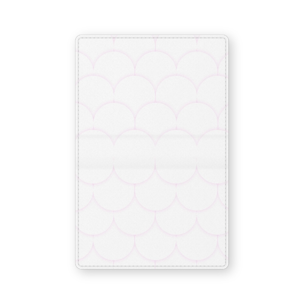 0007　uroko レース　ピンク　カードケース　名刺ケース