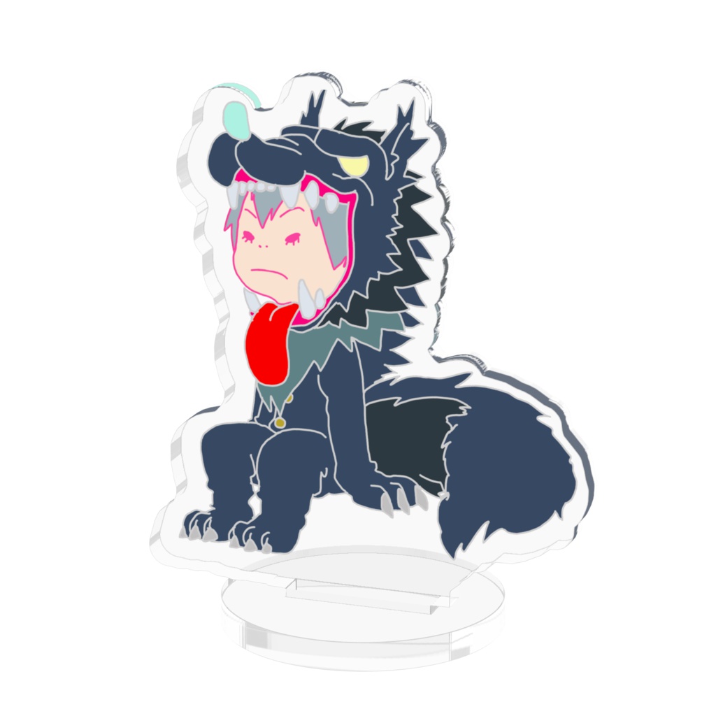 おおかみアクリル