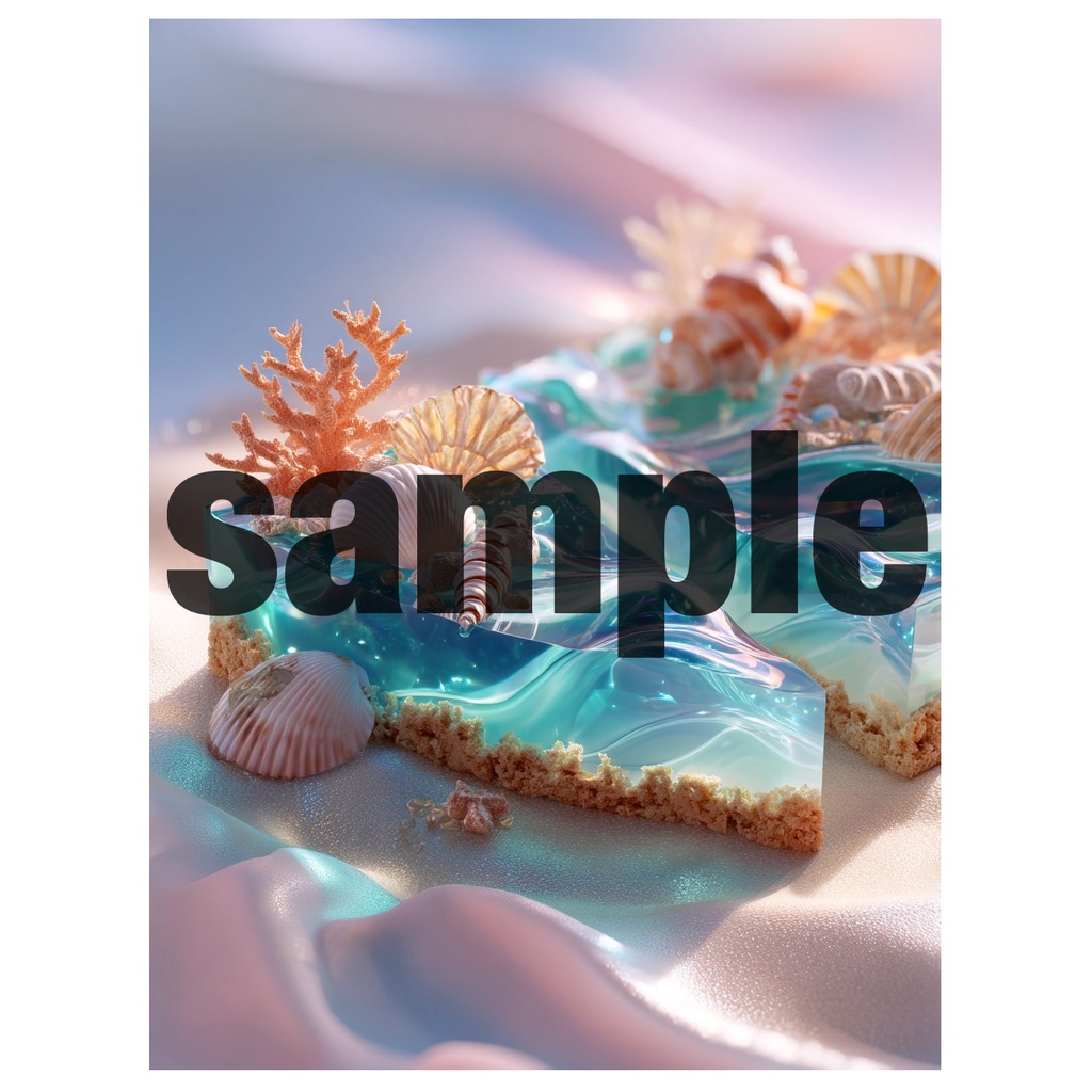 マーメイド・パティスリー〜人魚の夢菓子〜【デジタルポストカード4種セット】