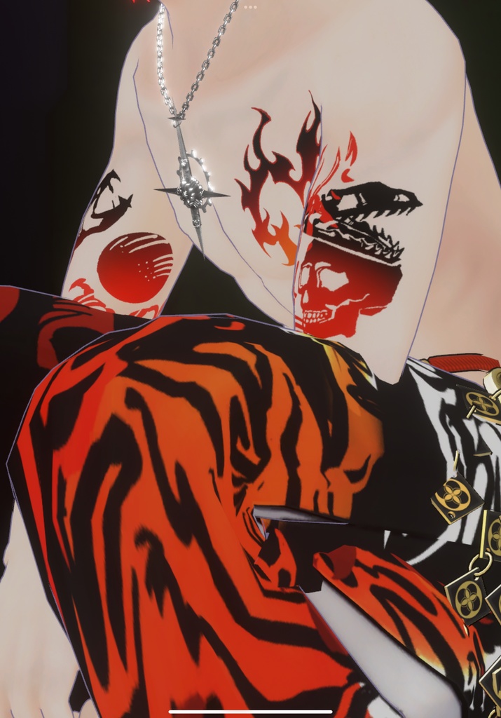 動物のタトゥーセット6