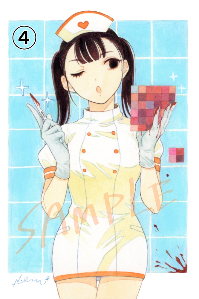 ハガキサイズ原画(23日21時~)