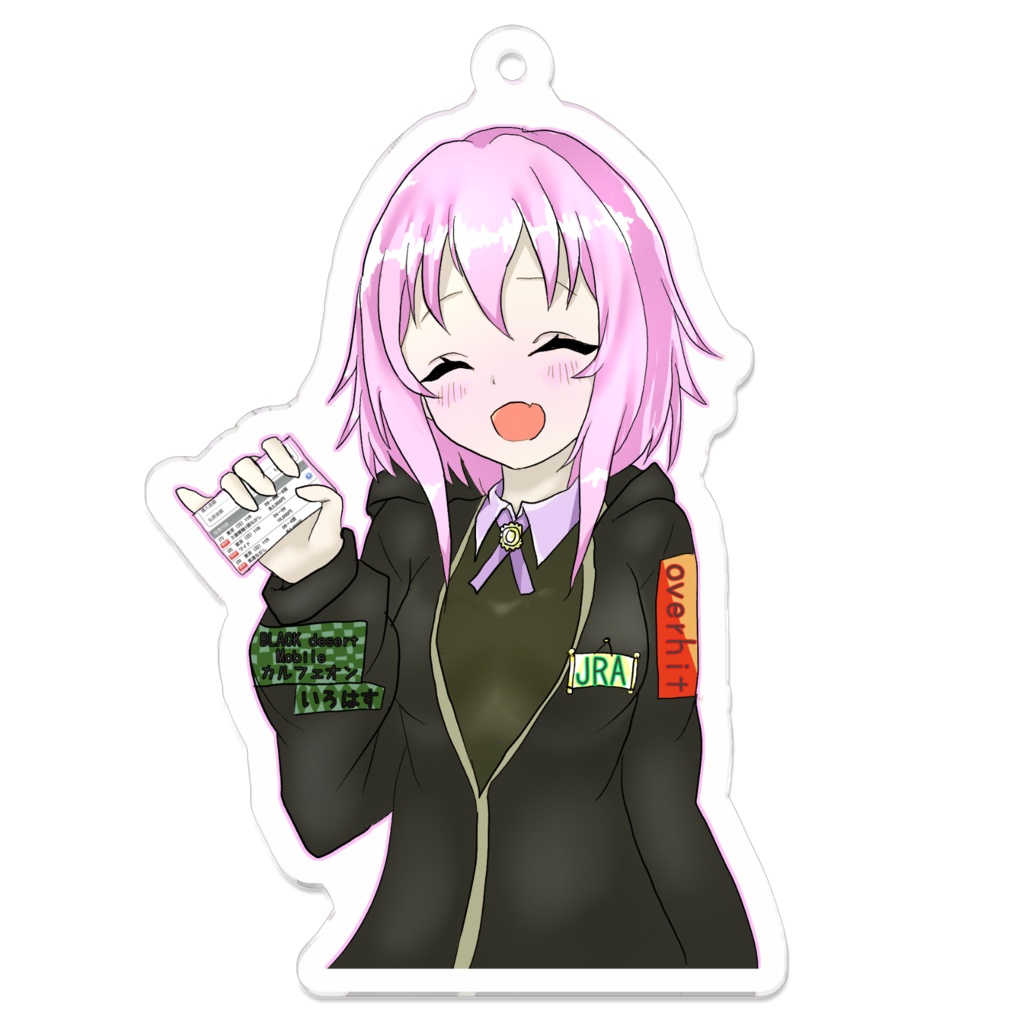 帯封えりぜアクキー