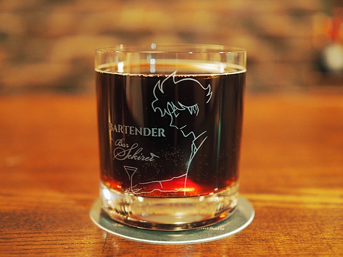 Bar Sekirei × コミック『Bartender』ダブルネーム・ロックグラス