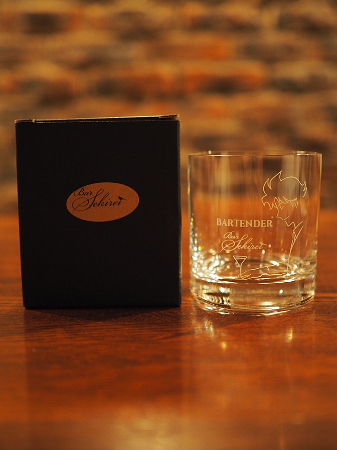 Bar Sekirei × コミック『Bartender』ダブルネーム・ロックグラス