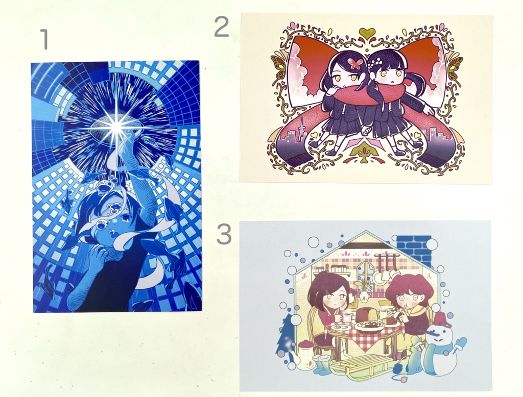 選べる🐟ポストカード