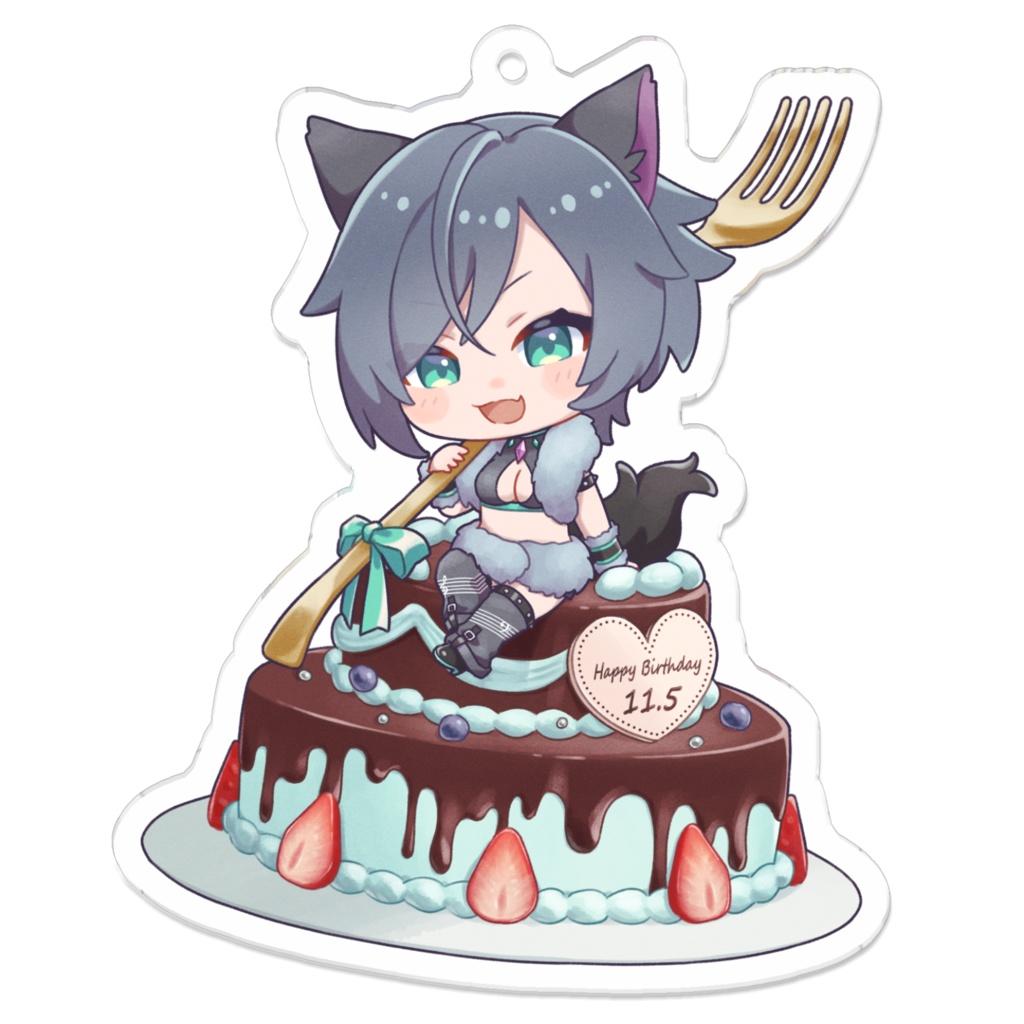 ヴァネッサ 誕生日記念 アクリルキーホルダー
