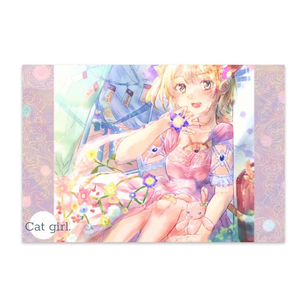 ポストカード 【Cat girl.】