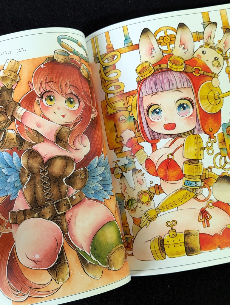 ばーりぃさいだーアナログイラスト作品集1