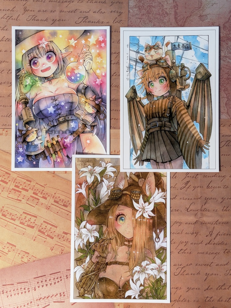 ポストカードセット/Postcard Set