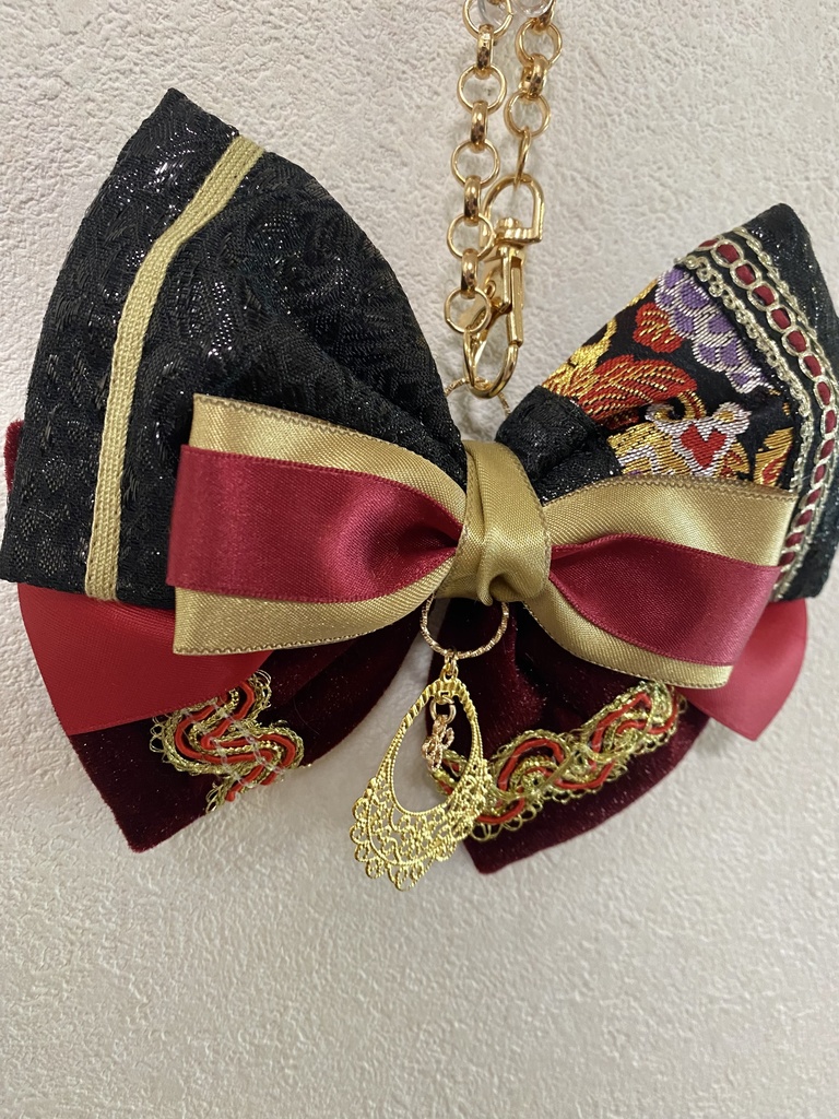 大倶利伽羅 刀ミュ リボンバッグチャーム