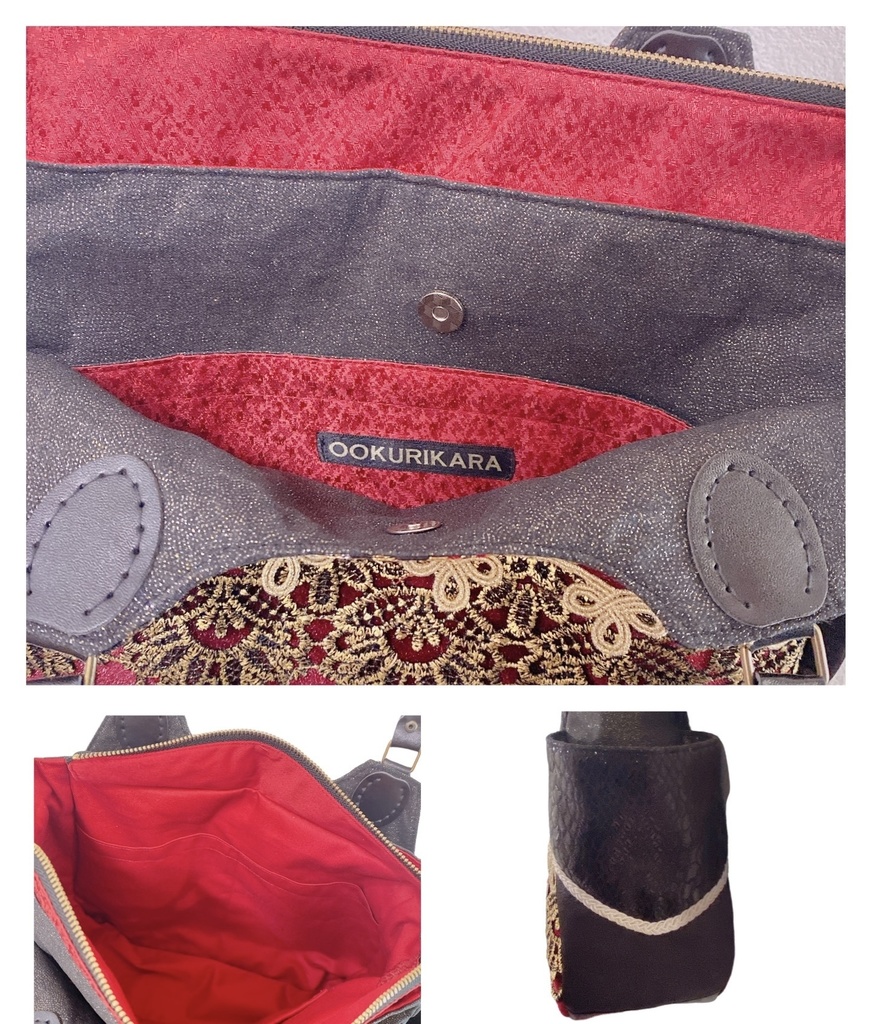 大倶利伽羅イメージ あおりバッグ