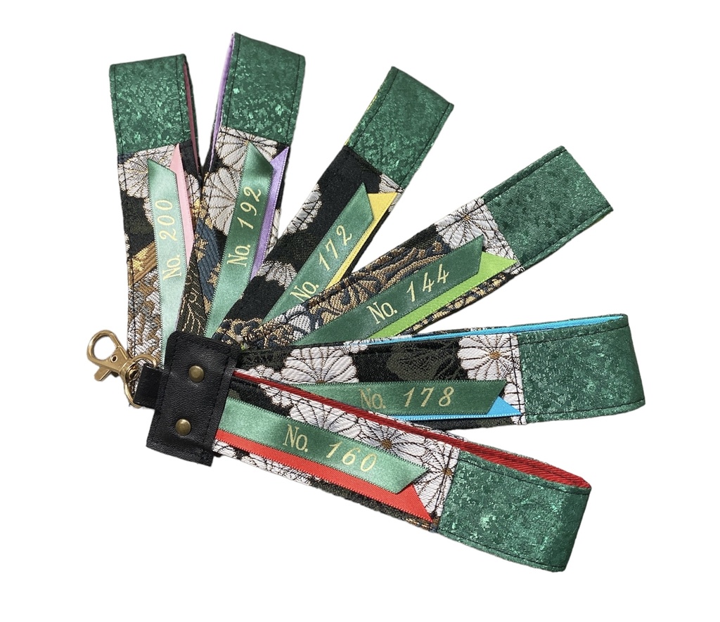 刀帳ナンバーストラップキーホルダー 江 心覚