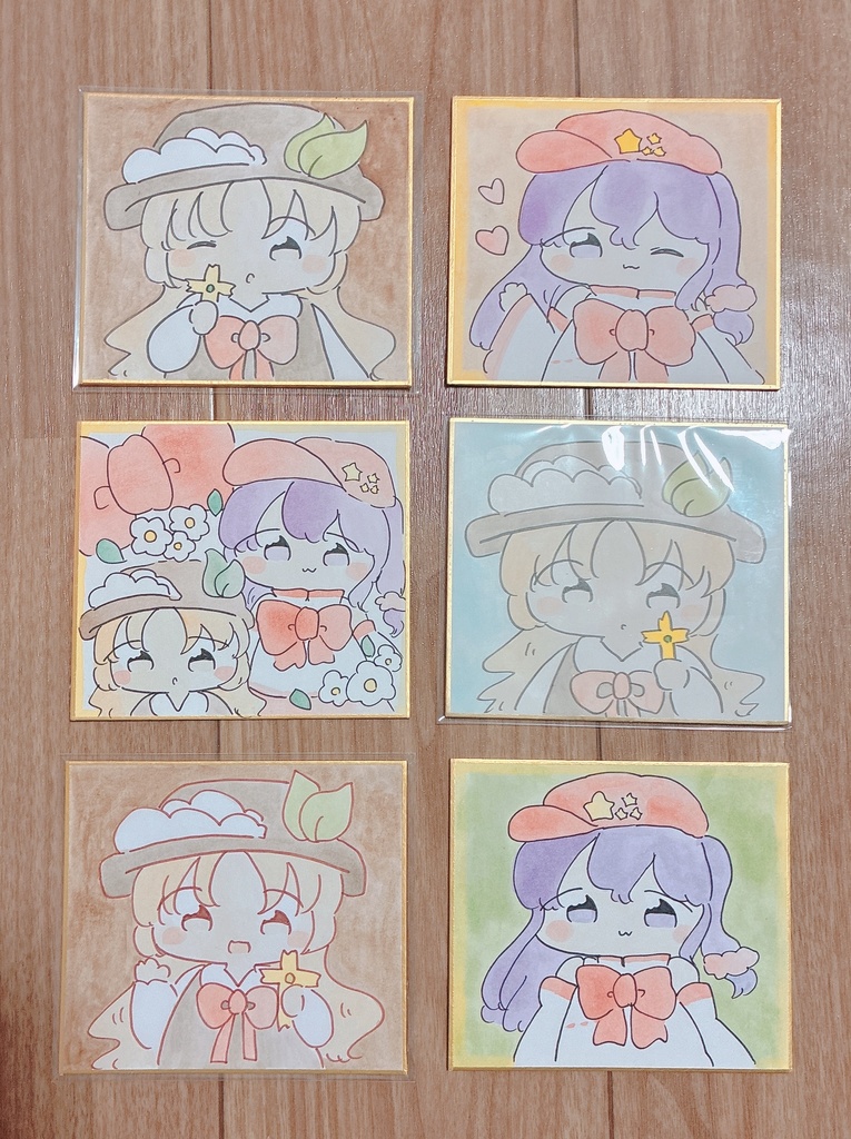 【蓬莱レーヴシルク】蓬莱人形色紙のペ〜じ!