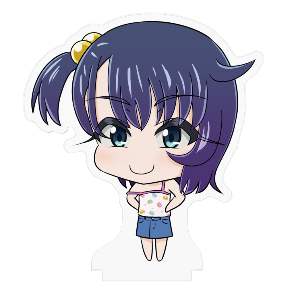 【和ちゃん】 SDアクリルフィギュア(70×70mm)