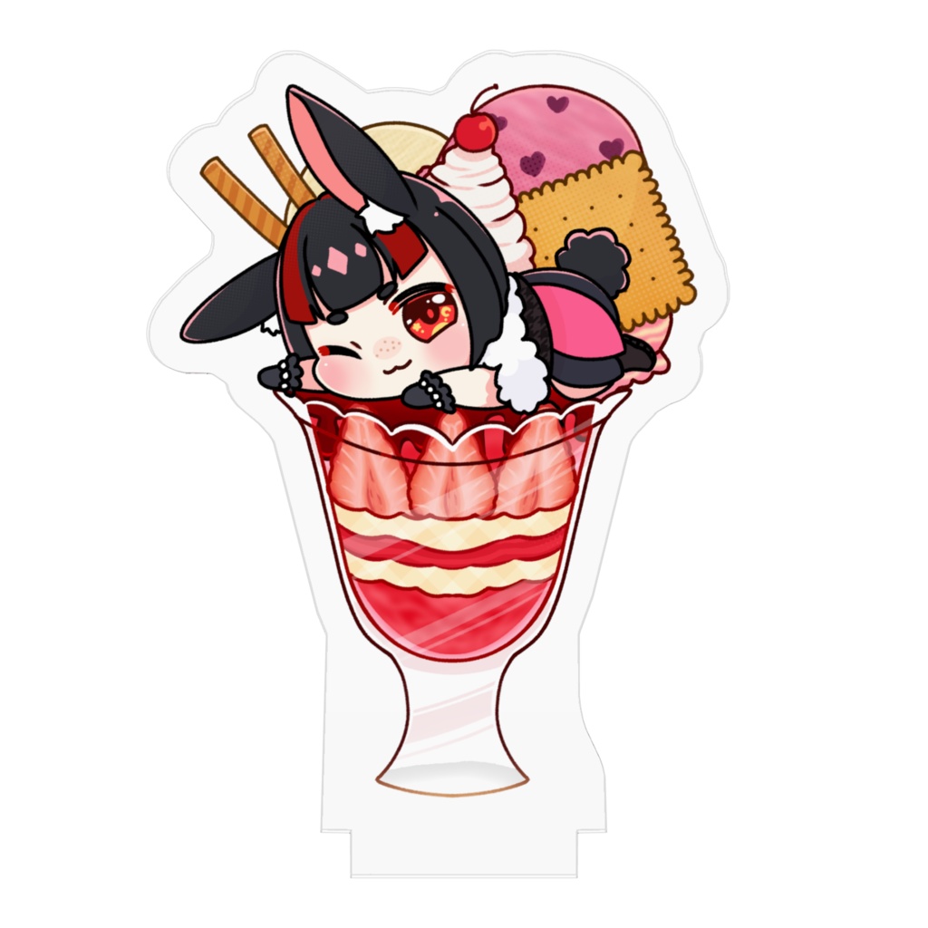 初月とと子2周年記念 ぱふぇあくすた