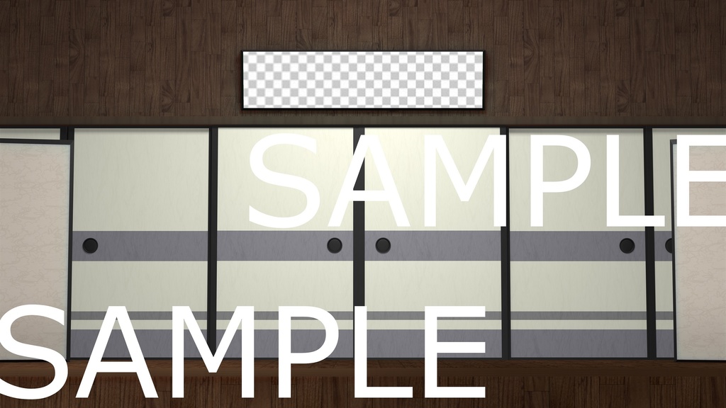 落語家っぽい背景【Vtuber・配信・画像素材】