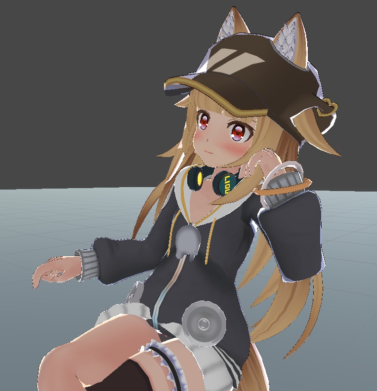 【再配布可能】ループアニメーション【VRC想定AFKなどに(足を組んで待つ)】