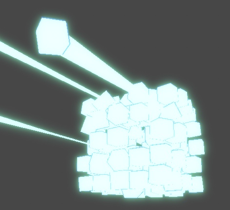 【二次創作品のためこれだけ300円】アステロイなんとか【VRCに簡単導入！prefabセット付】