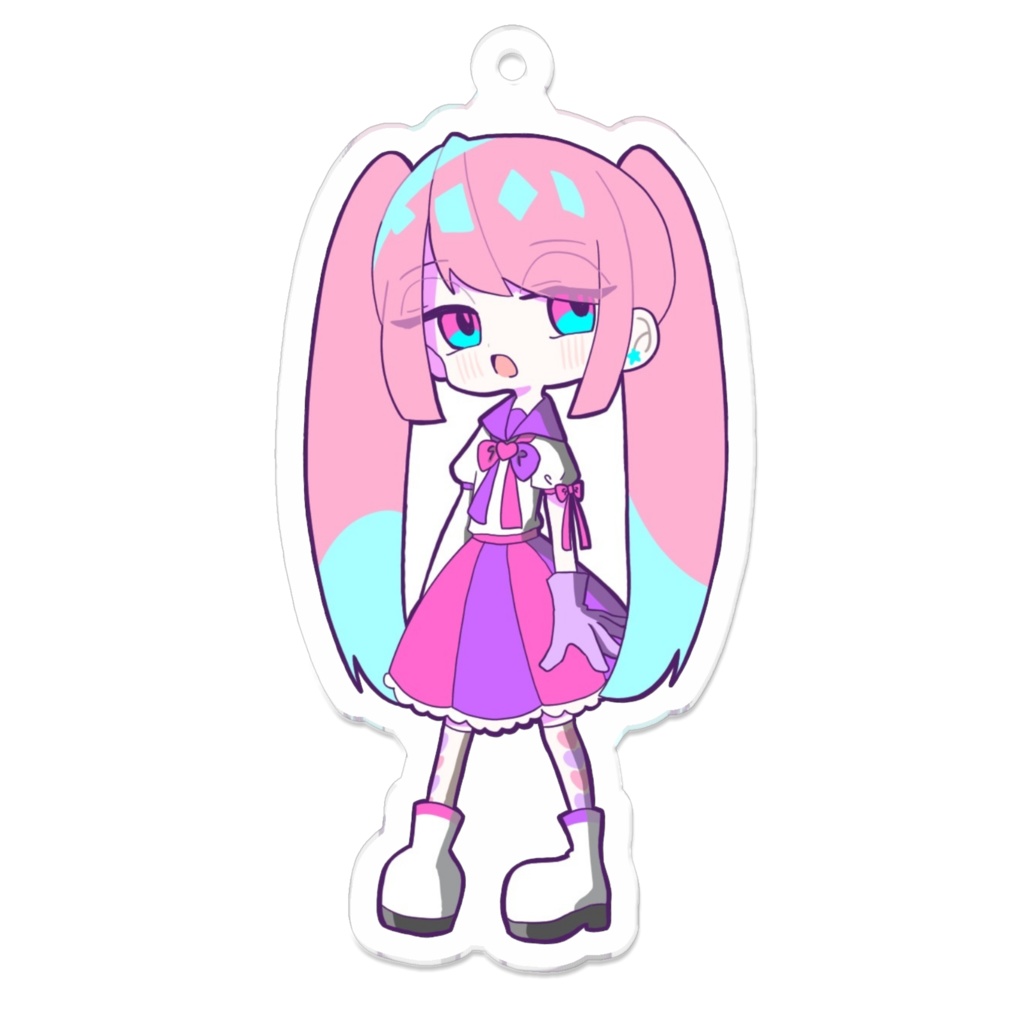 まほがーるアクリルキーホルダー