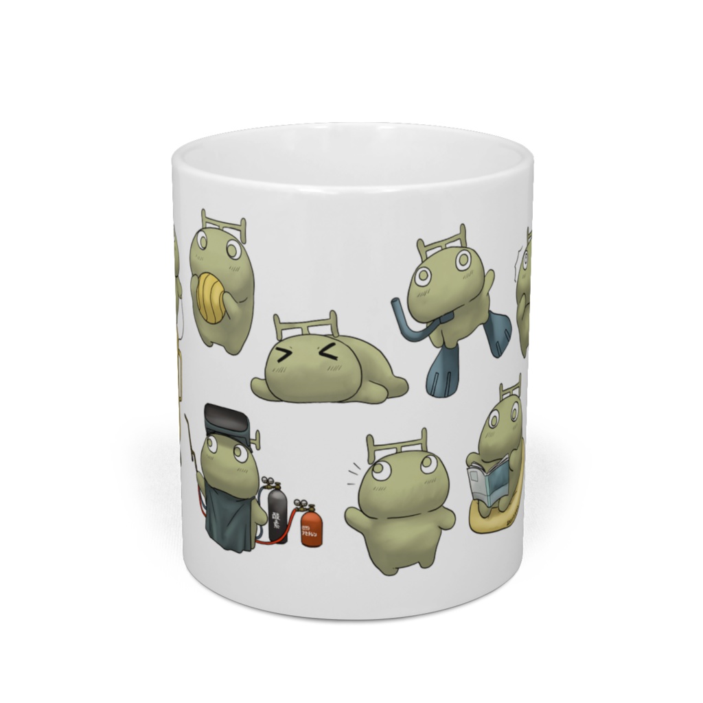 ぬむもさんマグカップ