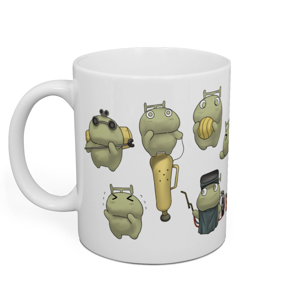 ぬむもさんマグカップ