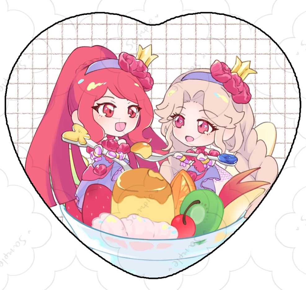 ルビラズハート缶バッジ
