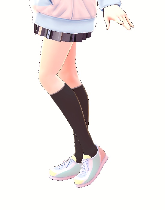 multicolour sneakers
