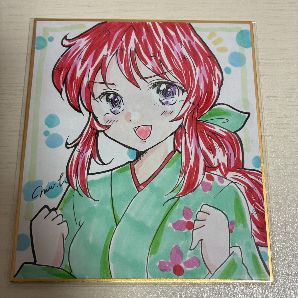 ミニ色紙③