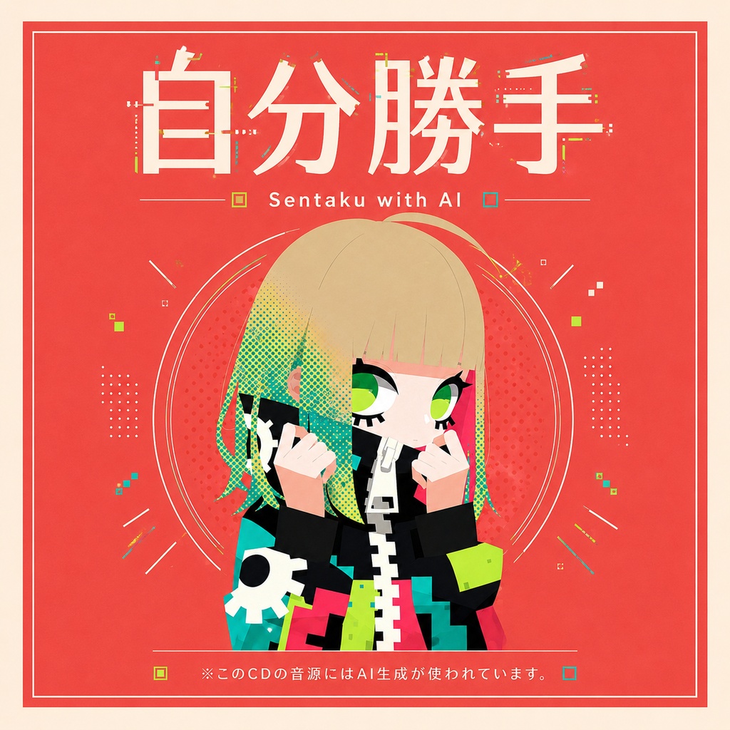 CD「自分勝手」Sentaku with AI ファーストアルバム