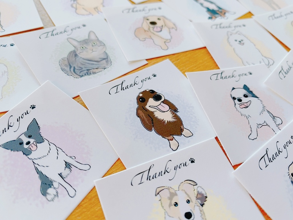 Thank you シール