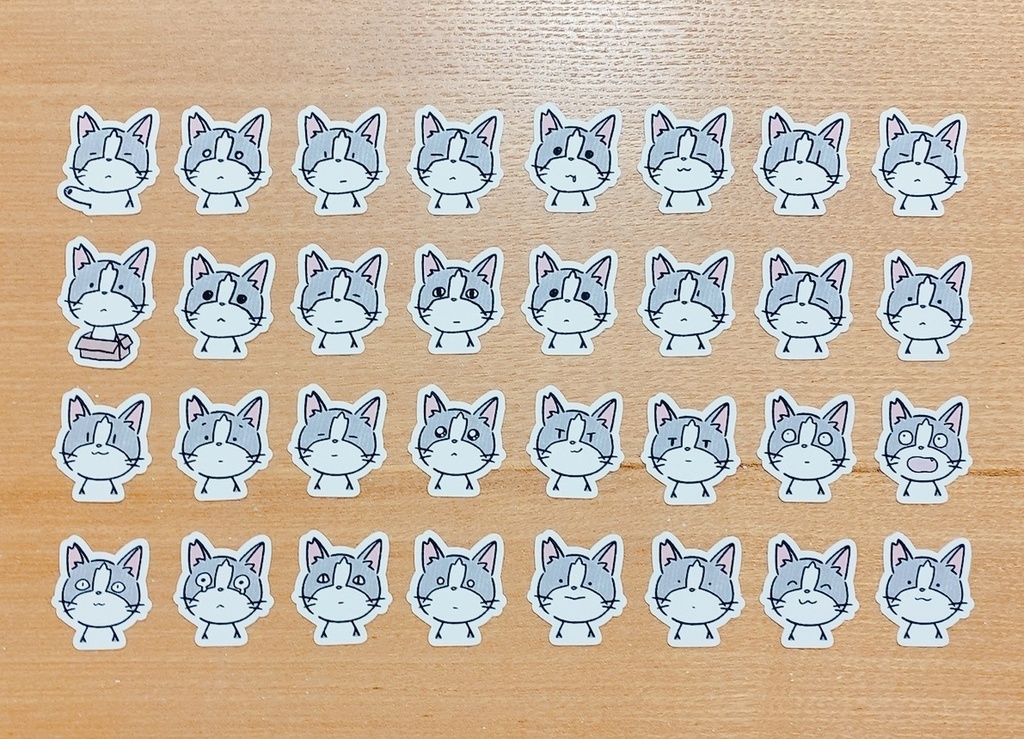 銀ちゃんフレークシール