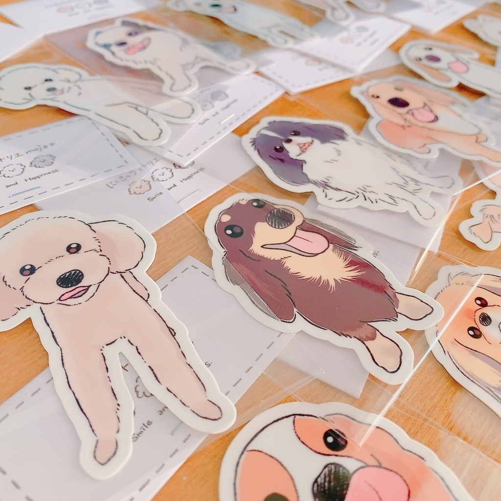 わんステッカー1