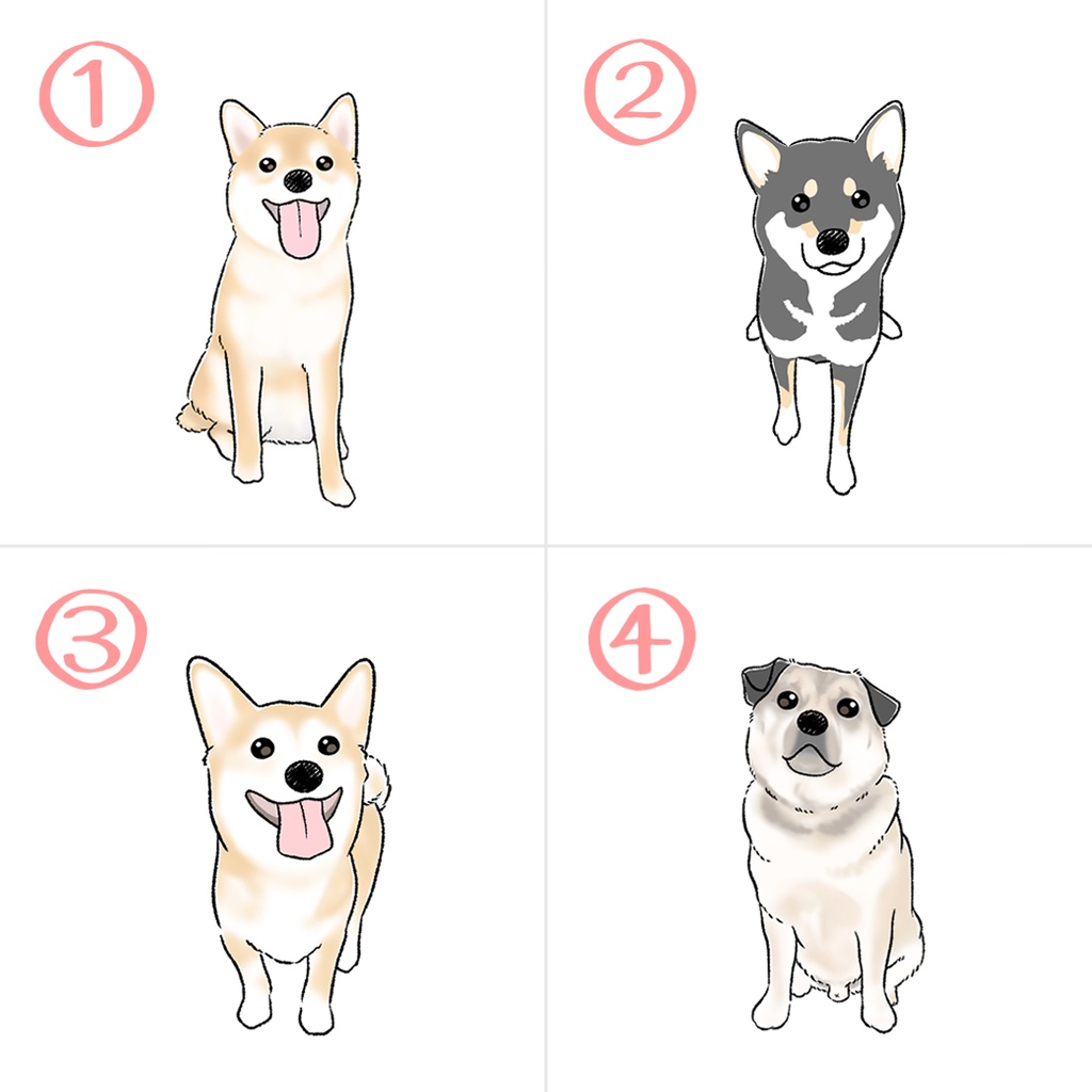 わんステッカー2