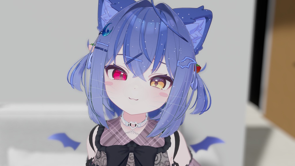 ふたごいちごヘアーアクセサリー